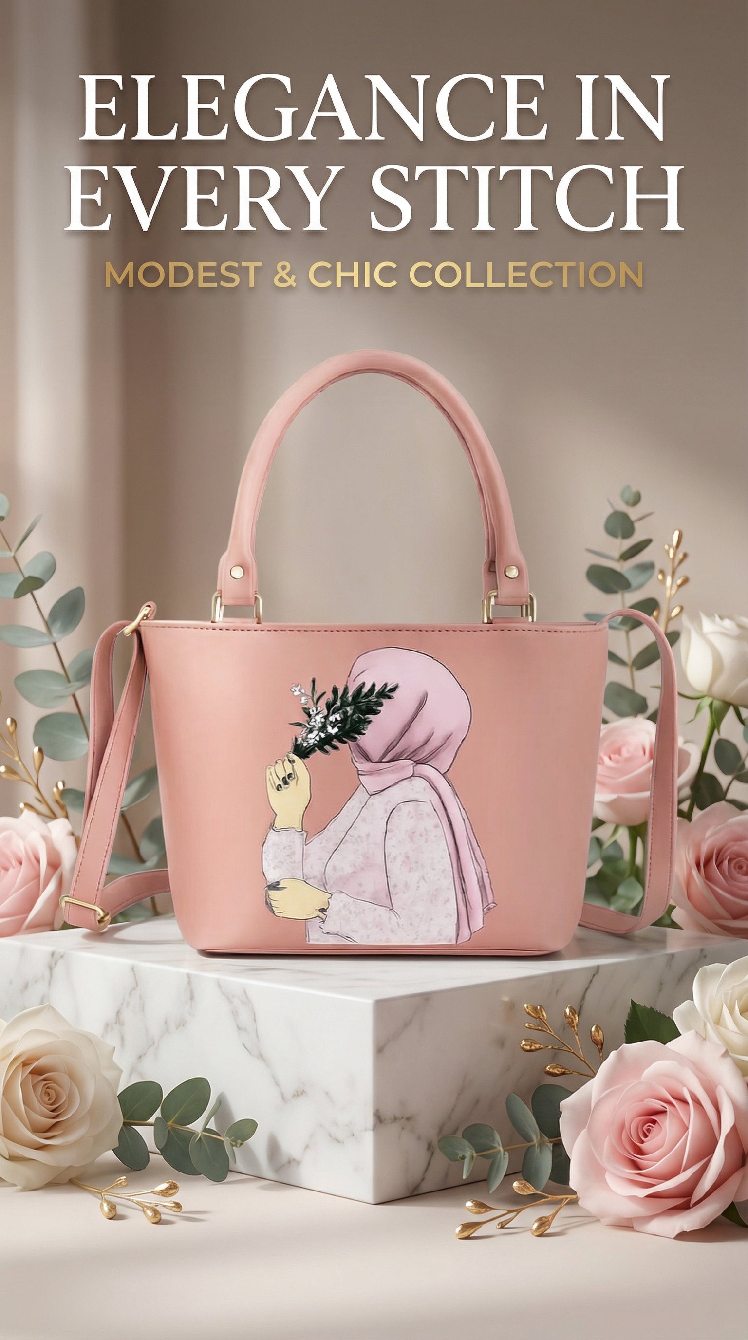 Modest Chic – The Hijaabi Collection (Blush Pink)