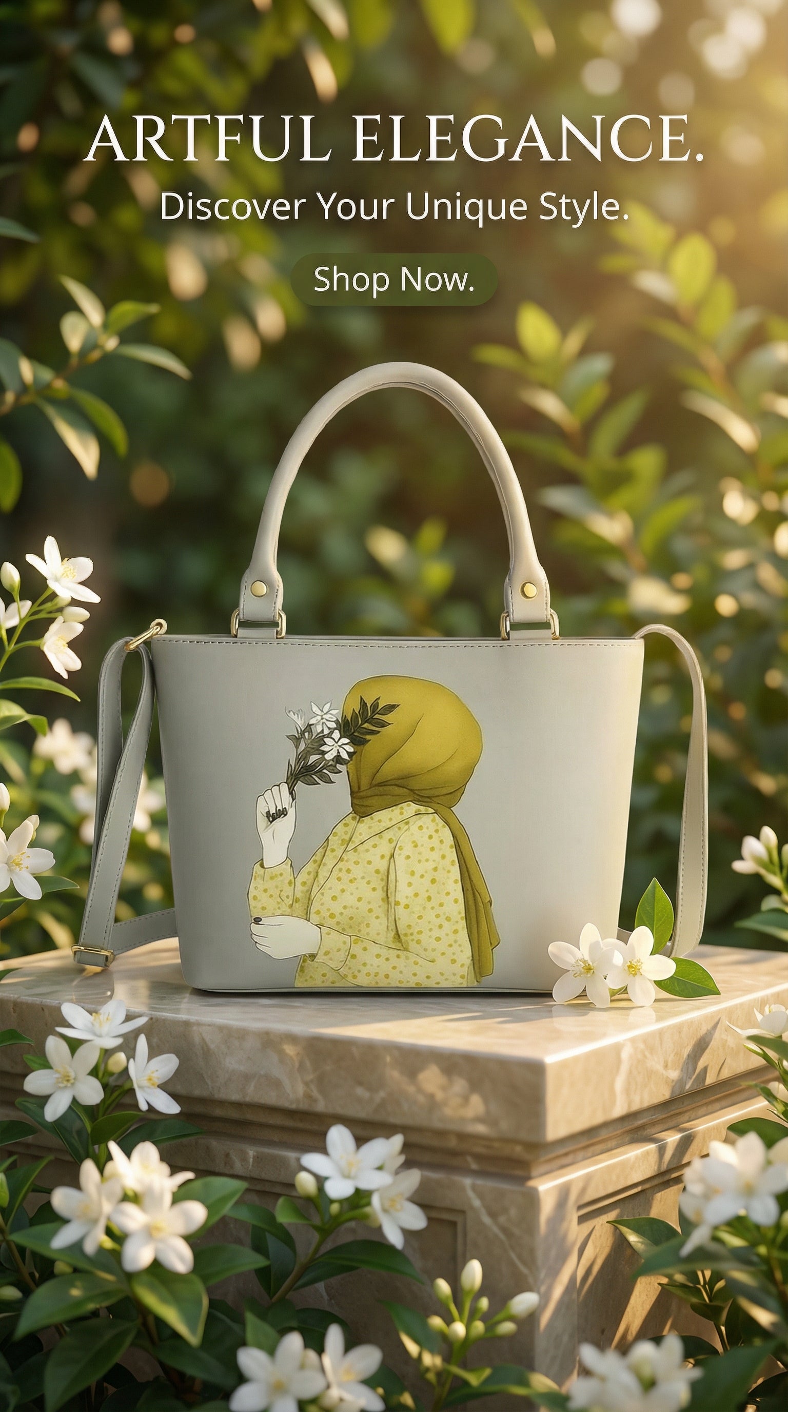 Elegance in Bloom – The Porcelain Grey Edition (Limited)