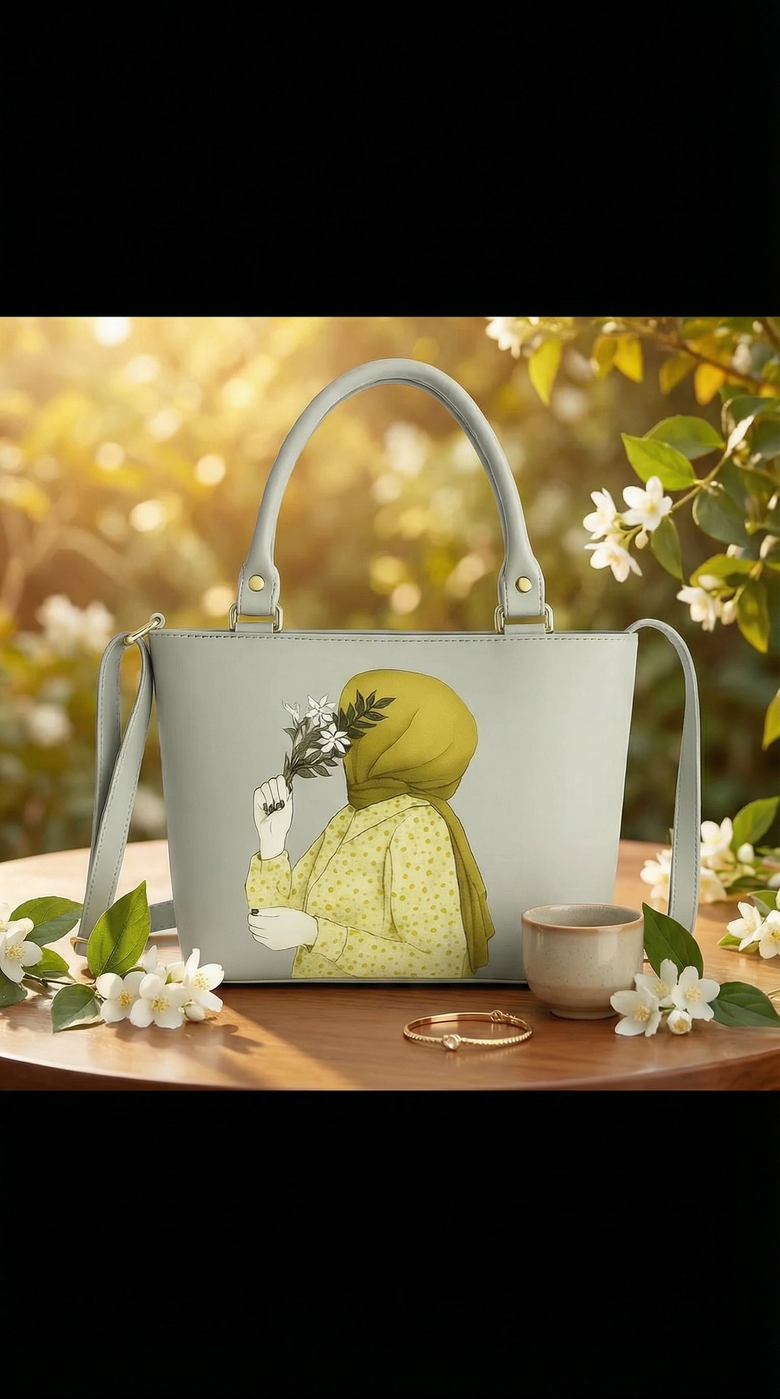 Elegance in Bloom – The Porcelain Grey Edition (Limited)