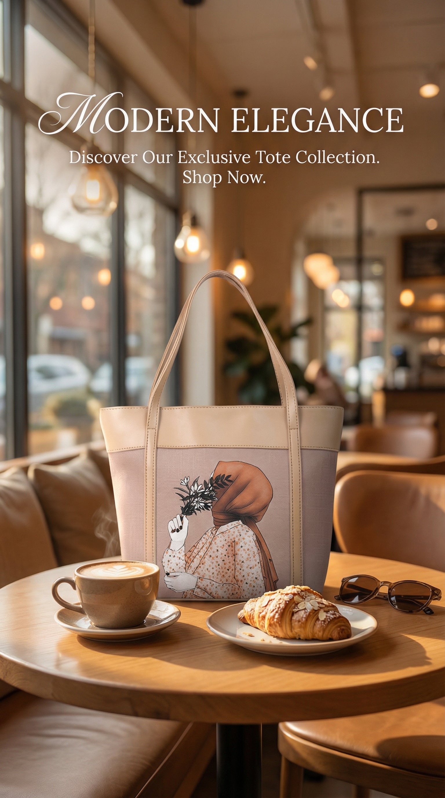 Modern Elegance Shopper Tote