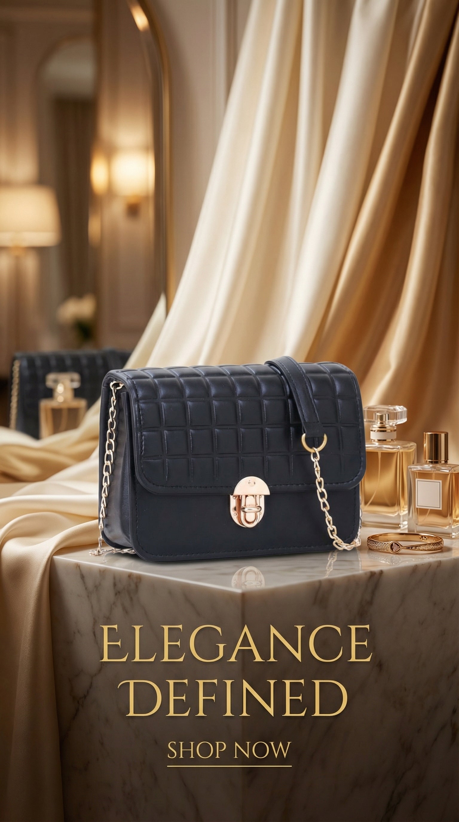 Royal Navy Chain Bag